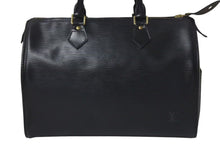 Load image into Gallery viewer, LOUIS VUITTON ルイヴィトン スピーディ35 ハンドバッグ M42992 エピレザー ブラック ゴールド金具 美品 中古 4c075311