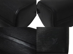 LOUIS VUITTON ルイヴィトン スピーディ25 ハンドバッグ M43012 エピ レザー ブラック 旧型 美品 中古 4c075312