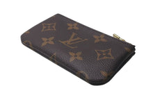 Load image into Gallery viewer, 極美品 LOUIS VUITTON ルイヴィトン ポシェット クレ キー コインケース M62650 モノグラムキャンバス ブラウン ゴールド 中古 4c075314