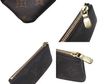 Load image into Gallery viewer, 極美品 LOUIS VUITTON ルイヴィトン ポシェット クレ キー コインケース M62650 モノグラムキャンバス ブラウン ゴールド 中古 4c075314