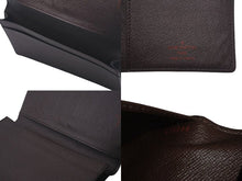 Load image into Gallery viewer, 極美品 LOUIS VUITTON ルイヴィトン ポルト カルト クレディ 長財布 N60825 ダミエライン PVC ブラウン 中古 4c075315