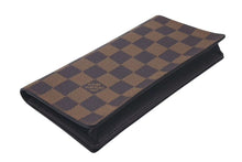 Load image into Gallery viewer, 極美品 LOUIS VUITTON ルイヴィトン ポルト カルト クレディ 長財布 N60825 ダミエライン PVC ブラウン 中古 4c075315