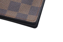 Load image into Gallery viewer, 極美品 LOUIS VUITTON ルイヴィトン ポルト カルト クレディ 長財布 N60825 ダミエライン PVC ブラウン 中古 4c075315
