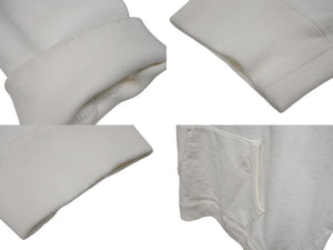 CAPTAINS HELM キャプテンズヘルム Hoodie ロゴパーカー プルオーバー 日本製 コットン ホワイト ブラック サイズXL 中古 4c075328