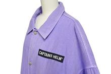 Load image into Gallery viewer, CAPTAINS HELM キャプテンズヘルム TRADEMARK COTTON COACH JACKET トレードマークコーチジャケット サイズL 美品 中古 4c075329
