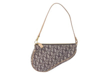 Load image into Gallery viewer, Christian Dior クリスチャンディオール トロッター サドルバッグ ワンショルダーバッグ サドルポーチ MC1012 ブラウン 美品 中古 4c075372