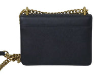 Load image into Gallery viewer, 極美品 PRADA プラダ サフィアーノ チェーンショルダーバッグ 1BD133 ブラック レザー ゴールド金具 中古 4c075375