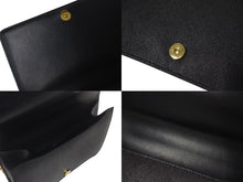 Load image into Gallery viewer, 極美品 PRADA プラダ サフィアーノ チェーンショルダーバッグ 1BD133 ブラック レザー ゴールド金具 中古 4c075375