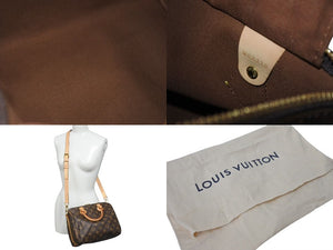 極美品 LOUIS VUITTON ルイヴィトン スピーディ バンドリエール25 ハンドバッグ M41113 モノグラム ブラウン 新型 中古 4c075379
