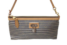 Load image into Gallery viewer, LOUIS VUITTON ルイヴィトン アクセサリーポーチ エデン ゾエ M40381 ブラウン シルバー PVC ゴールド金具 中古 4c075386
