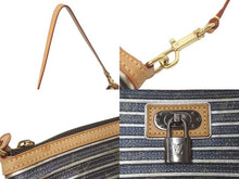 Load image into Gallery viewer, LOUIS VUITTON ルイヴィトン アクセサリーポーチ エデン ゾエ M40381 ブラウン シルバー PVC ゴールド金具 中古 4c075386