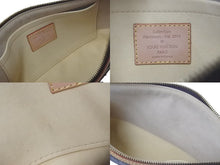 Load image into Gallery viewer, LOUIS VUITTON ルイヴィトン アクセサリーポーチ エデン ゾエ M40381 ブラウン シルバー PVC ゴールド金具 中古 4c075386