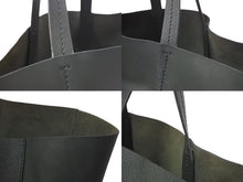 Load image into Gallery viewer, CELINE セリーヌ トートバッグ ホリゾンタルカバ トートバッグ カーキ ベージュ 165553 美品 中古 4c075397