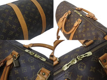 Load image into Gallery viewer, LOUIS VUITTON ルイヴィトン モノグラム キーポル バンドリエール45 ボストンバッグ M41418 ブラウン ロゴ 旅行バッグ 良品 中古 4c075400