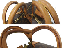 Load image into Gallery viewer, LOUIS VUITTON ルイヴィトン キーポル バンドリエール50 ボストンバッグ M41416 モノグラム PVC レザー ブラウン 美品 中古 4c075402