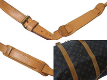 Load image into Gallery viewer, LOUIS VUITTON ルイヴィトン キーポル バンドリエール50 ボストンバッグ M41416 モノグラム PVC レザー ブラウン 美品 中古 4c075402