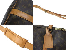 Load image into Gallery viewer, LOUIS VUITTON ルイヴィトン キーポル バンドリエール60 ボストンバッグ M41412 モノグラム PVC レザー ブラウン 良品 中古 4c075403