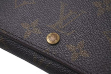 Load image into Gallery viewer, LOUIS VUITTON ルイヴィトン ポルトモネ ビエ トレゾール 二つ折り財布 M61730 モノグラムキャンバス ブラウン 美品 中古 4c075408