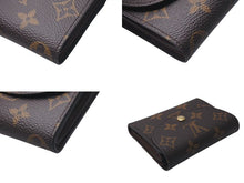 Load image into Gallery viewer, 極美品 LOUIS VUITTON ルイヴィトン 三つ折り財布 イニシャル入り ポルトフォイユエレーヌ モノグラムキャンバス M60253 中古 4c075411