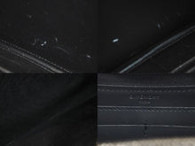 Load image into Gallery viewer, Givenchy ジバンシー 長財布 ロットワイラー 長財布 ブラック レザー シルバー金具 美品 中古 4c075413