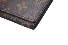 Load image into Gallery viewer, LOUIS VUITTON ルイヴィトン カードケース アンヴェロップ カルト ドゥ ヴィジット ブラウン レザー M63801 美品 中古 4c075414