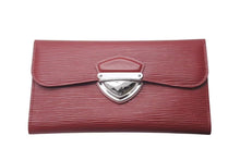 Load image into Gallery viewer, 極美品 LOUIS VUITTON ルイヴィトン カードケース ポルトフォイユ ウジェニ レッド エピレザー M6388M 中古 4c075416