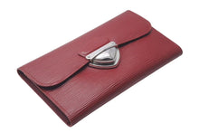 Load image into Gallery viewer, 極美品 LOUIS VUITTON ルイヴィトン カードケース ポルトフォイユ ウジェニ レッド エピレザー M6388M 中古 4c075416