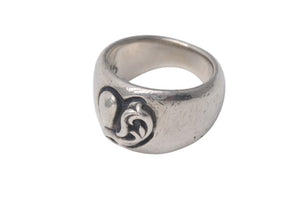 CHROME HEARTS クロムハーツ ハートインバンド リング 指輪 サイズ11号 重量12.4g 1995/Sterling刻印 シルバー925 良品 中古 4c075417