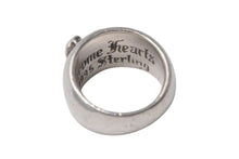 Load image into Gallery viewer, CHROME HEARTS クロムハーツ ハートインバンド リング 指輪 サイズ11号 重量12.4g 1995/Sterling刻印 シルバー925 良品 中古 4c075417