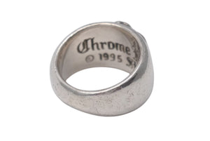 CHROME HEARTS クロムハーツ ハートインバンド リング 指輪 サイズ11号 重量12.4g 1995/Sterling刻印 シルバー925 良品 中古 4c075417