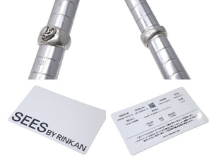 CHROME HEARTS クロムハーツ ハートインバンド リング 指輪 サイズ11号 重量12.4g 1995/Sterling刻印 シルバー925 良品 中古 4c075417