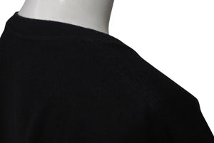 CHROME HEARTS クロムハーツ 半袖Ｔシャツ 前ポケット ロゴプリント ブラック ブラウン コットン 美品 中古 4c075419