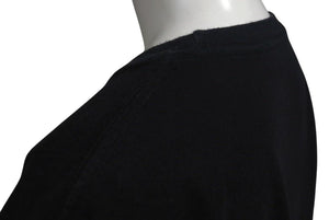 CHROME HEARTS クロムハーツ 半袖Ｔシャツ 前ポケット ロゴプリント ブラック ブラウン コットン 美品 中古 4c075419