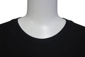 CHROME HEARTS クロムハーツ 半袖Ｔシャツ スクロールラベル ロゴプリント サイズ S ブラック コットン 美品 中古 4c075421 