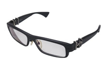 Load image into Gallery viewer, CHROME HEARTS クロムハーツ DSL 度入りメガネ 眼鏡 サイズ55□16-131 BSフレア マグネシウム シルバー925 美品 中古 4c075423