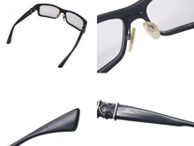 Load image into Gallery viewer, CHROME HEARTS クロムハーツ DSL 度入りメガネ 眼鏡 サイズ55□16-131 BSフレア マグネシウム シルバー925 美品 中古 4c075423