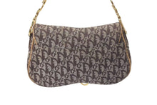 Load image into Gallery viewer, Christian Dior クリスチャンディオール ワンショルダーバッグ トロッター ダブルサドル ブラウン RU1011 美品 中古 4c075426