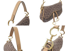 Load image into Gallery viewer, Christian Dior クリスチャンディオール ワンショルダーバッグ トロッター ダブルサドル ブラウン RU1011 美品 中古 4c075426