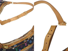 Load image into Gallery viewer, LOUIS VUITTON ルイヴィトン 村上隆 ブローニュ ショルダーバッグ モノグラム マルチカラー 黒 ノワール M92638 美品 中古 4c075429