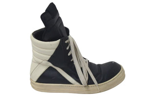 Rick Owens リックオウエンス ハリウッドジオバスケット RU01E5894LCO ブラック ミルク ラムスキン 美品 中古 4c075430