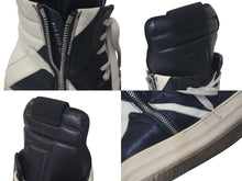 Load image into Gallery viewer, Rick Owens リックオウエンス ハリウッドジオバスケット RU01E5894LCO ブラック ミルク ラムスキン 美品 中古 4c075430