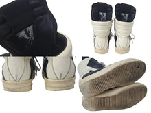 Load image into Gallery viewer, Rick Owens リックオウエンス ハリウッドジオバスケット RU01E5894LCO ブラック ミルク ラムスキン 美品 中古 4c075430