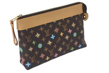 Load image into Gallery viewer, 極美品 LOUIS VUITTON ルイヴィトン ポシェット ヴォワヤージュ クラッチバッグ M83568 モノグラム クラギー Tyler The Creator 中古 4c075436