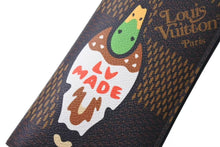Load image into Gallery viewer, 新品未使用 LOUIS VUITTON × NIGO ルイヴィトン ニゴ ダミエ ジャイアント ポルトフォイユ ブラザ 長財布 N60393 ブラウン 中古 4c075437