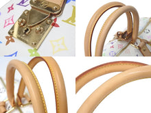 Load image into Gallery viewer, 極美品 LOUIS VUITTON ルイヴィトン 村上隆 ボストンバッグ キーポル45 M92641 モノグラムマルチ ホワイト ゴールド金具 中古 4c075438