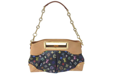 LOUIS VUITTON ルイヴィトン ショルダーバッグ ジュディMM 村上隆 M40256 モノグラムマルチカラー ブラック 美品 中古 4c075439