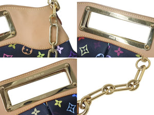 LOUIS VUITTON ルイヴィトン ショルダーバッグ ジュディMM 村上隆 M40256 モノグラムマルチカラー ブラック 美品 中古 4c075439