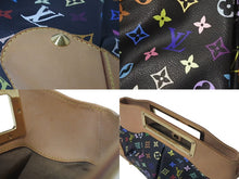 Load image into Gallery viewer, LOUIS VUITTON ルイヴィトン ショルダーバッグ ジュディMM 村上隆 M40256 モノグラムマルチカラー ブラック 美品 中古 4c075439