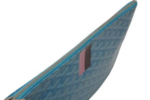 Load image into Gallery viewer, GOYARD ゴヤール セナMM クラッチバッグ ブルー PVC レザー 美品 中古 4c075442