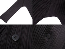 Load image into Gallery viewer, 極美品 PLEATS PLEASE ISSEY MIYAKE プリーツプリーズ イッセイミヤケ カーディガン サイズ2 ブラウン PP23-JA161 中古 4c075447
